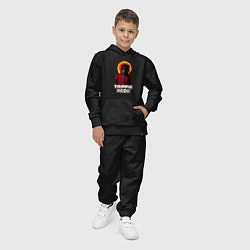 Костюм хлопковый детский TRIPPIE REDD 1400, цвет: черный — фото 2