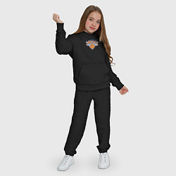 Костюм хлопковый детский Нью-Йорк Никс NBA, цвет: черный — фото 2