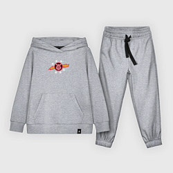 Костюм хлопковый детский Vintage Pigs In Space, цвет: меланж