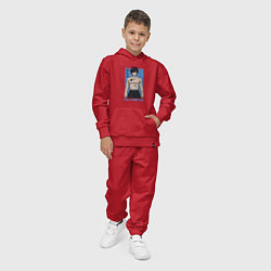 Костюм хлопковый детский Грей Фуллбастер, цвет: красный — фото 2