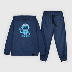 Костюм хлопковый детский Blue Spaceman, цвет: тёмно-синий