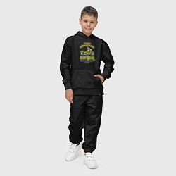 Костюм хлопковый детский Ретро Байк, цвет: черный — фото 2