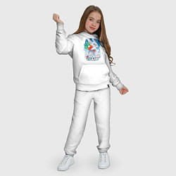 Костюм хлопковый детский С Новым Годом 2023!, цвет: белый — фото 2