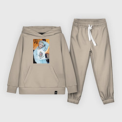 Костюм хлопковый детский Felix Circus, цвет: миндальный