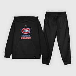 Костюм хлопковый детский Монреаль Канадиенс - НХЛ, цвет: черный