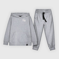 Костюм хлопковый детский Воксельный Гейм овер - мини, цвет: меланж