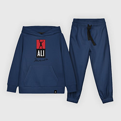 Костюм хлопковый детский Muhammad Ali boxer, цвет: тёмно-синий