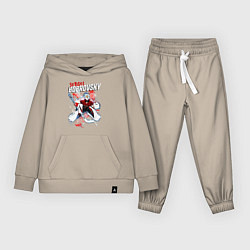 Костюм хлопковый детский Бобровский Флорида Пантерз, цвет: миндальный