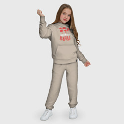 Костюм хлопковый детский Depeche Mode - Spirit tour merch, цвет: миндальный — фото 2