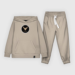 Костюм хлопковый детский Дом Атрейдесов из Дюна, цвет: миндальный