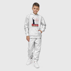 Костюм хлопковый детский Волгоград с Днем Победы, цвет: белый — фото 2