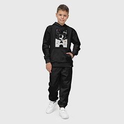 Костюм хлопковый детский Моб Психо Шигэо Кагэяма, цвет: черный — фото 2