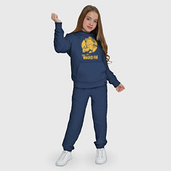 Костюм хлопковый детский Vault boy like print, цвет: тёмно-синий — фото 2