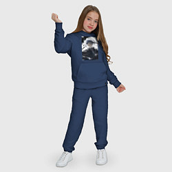 Костюм хлопковый детский Тёмный дворецкий Сиэль Фантомхайв вороны, цвет: тёмно-синий — фото 2