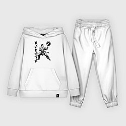 Костюм хлопковый детский Karate fighter, цвет: белый