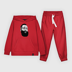 Костюм хлопковый детский James Harden, цвет: красный
