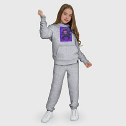 Костюм хлопковый детский Аманда Янг, цвет: меланж — фото 2