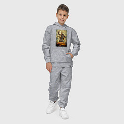 Костюм хлопковый детский Indiana Jones and the dial of destiny, цвет: меланж — фото 2