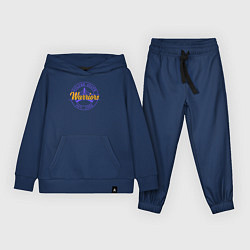 Костюм хлопковый детский Golden State Warriors 1962, цвет: тёмно-синий