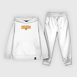 Костюм хлопковый детский Team Los Angeles Lakers, цвет: белый