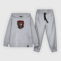 Костюм хлопковый детский Пуля для моего Валентина, цвет: меланж