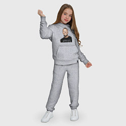 Костюм хлопковый детский James Alan Hetfield - Metallica leader, цвет: меланж — фото 2