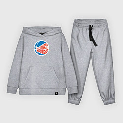 Костюм хлопковый детский Oklahoma Thunder, цвет: меланж