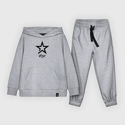 Костюм хлопковый детский Olga - star, цвет: меланж