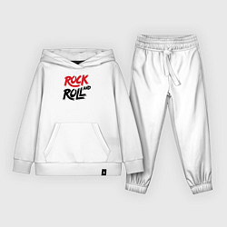 Костюм хлопковый детский Rock and roll star, цвет: белый