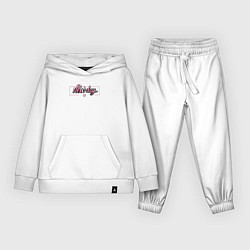 Костюм хлопковый детский Новый день, цвет: белый