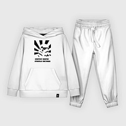 Костюм хлопковый детский Император покарает повстанцев, цвет: белый