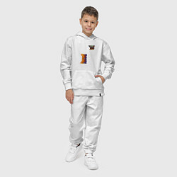 Костюм хлопковый детский Doom персонаж из игры, цвет: белый — фото 2