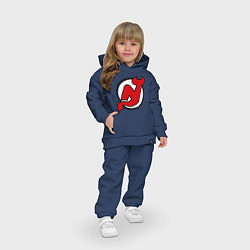 Детский костюм оверсайз New Jersey Devils, цвет: тёмно-синий — фото 2