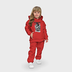 Детский костюм оверсайз Gorilla | Iceberg, цвет: красный — фото 2