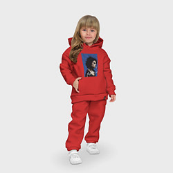 Детский костюм оверсайз Marla Singer, цвет: красный — фото 2