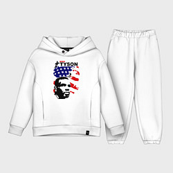 Детский костюм оверсайз Mike Tyson: USA Boxing, цвет: белый