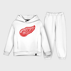 Детский костюм оверсайз Detroit Red Wings: Pavel Datsyuk, цвет: белый