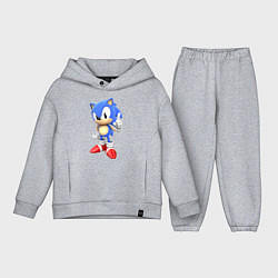 Детский костюм оверсайз Classic Sonic, цвет: меланж