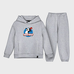 Детский костюм оверсайз Chilly Willy, цвет: меланж