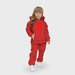 Детский костюм оверсайз Манчестер Юнайтед, цвет: красный — фото 2