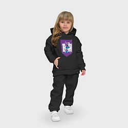 Детский костюм оверсайз Lama Fortnite, цвет: черный — фото 2