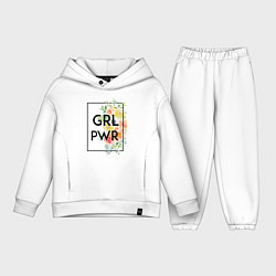 Детский костюм оверсайз GRL PWR