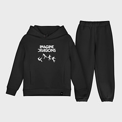 Детский костюм оверсайз IMAGINE DRAGONS, цвет: черный