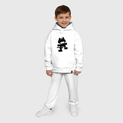 Детский костюм оверсайз MONSTERCAT, цвет: белый — фото 2