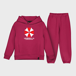 Детский костюм оверсайз UMBRELLA CORP, цвет: маджента