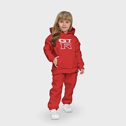 Детский костюм оверсайз NISSAN GTR, цвет: красный — фото 2