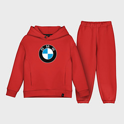 Детский костюм оверсайз BMW, цвет: красный
