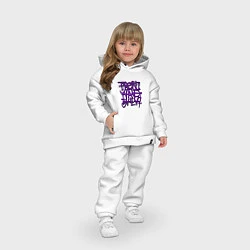 Детский костюм оверсайз GTA Tag BALLAS, цвет: белый — фото 2