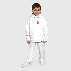 Детский костюм оверсайз OVERLORD, цвет: белый — фото 2