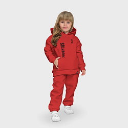 Детский костюм оверсайз JUVENTUS, цвет: красный — фото 2